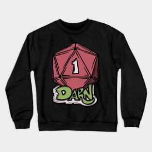 Darn. - Pink Crewneck Sweatshirt